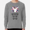 ssrcolightweight sweatshirtmensheather grey lightweight raglan sweatshirtfrontsquare productx1000 bgf8f8f8 4 - Lewis Hamilton Store